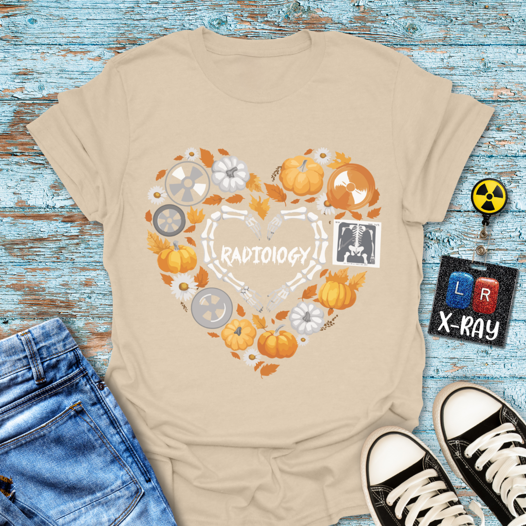 "Radiology Harvest Heart" T-Shirt