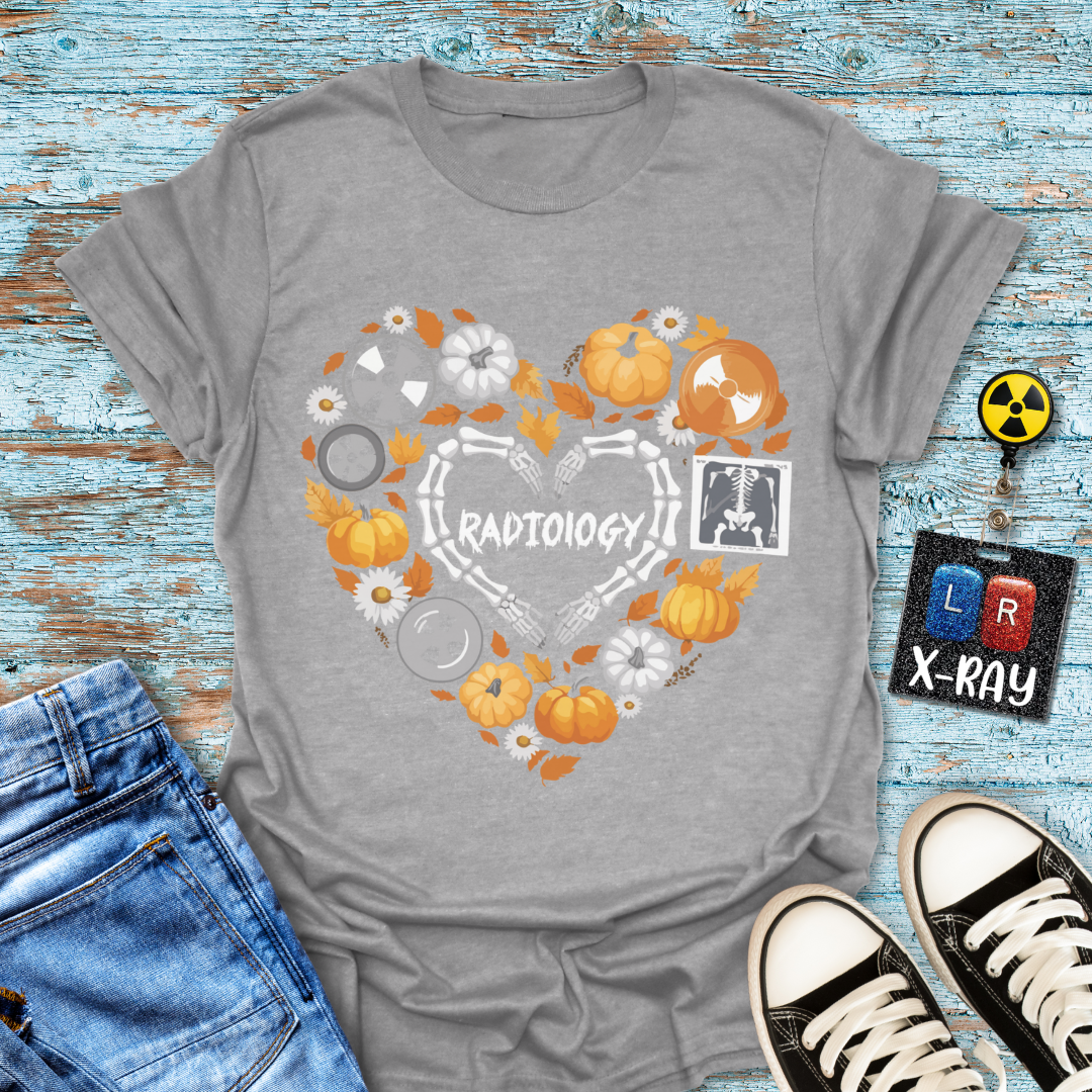 "Radiology Harvest Heart" T-Shirt