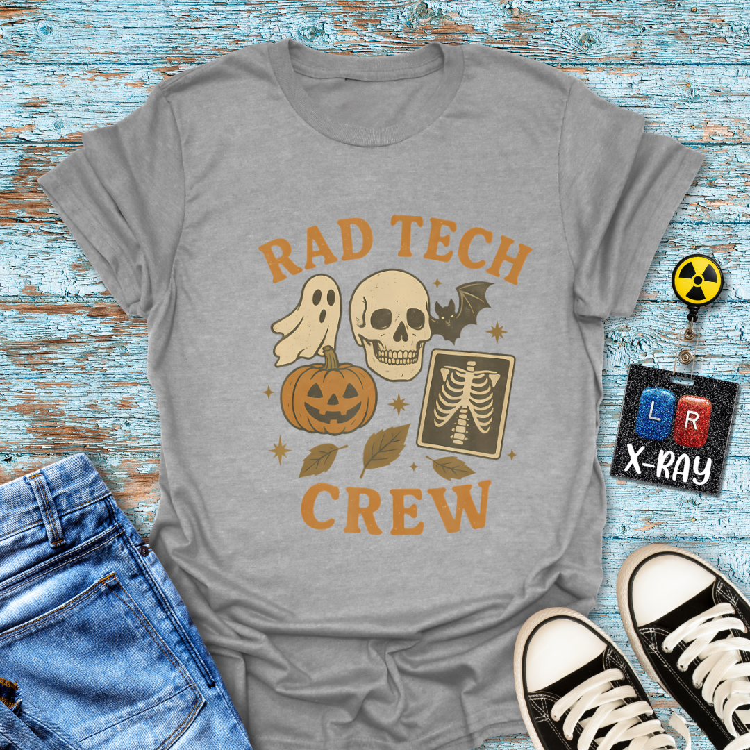"Spooky Rad Tech Crew" T-Shirt