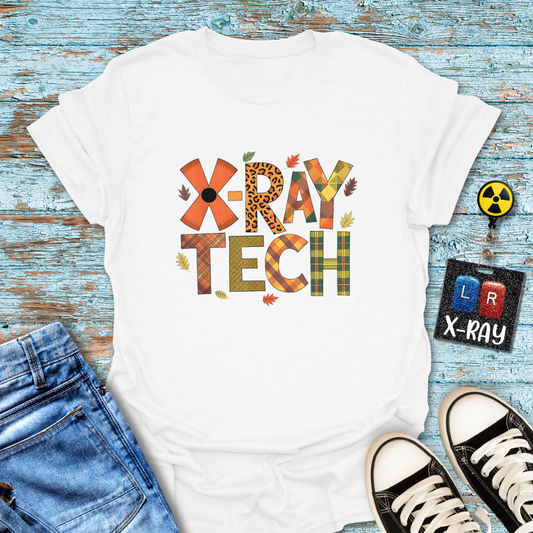 "Plaid X-ray Tech" T-Shirt