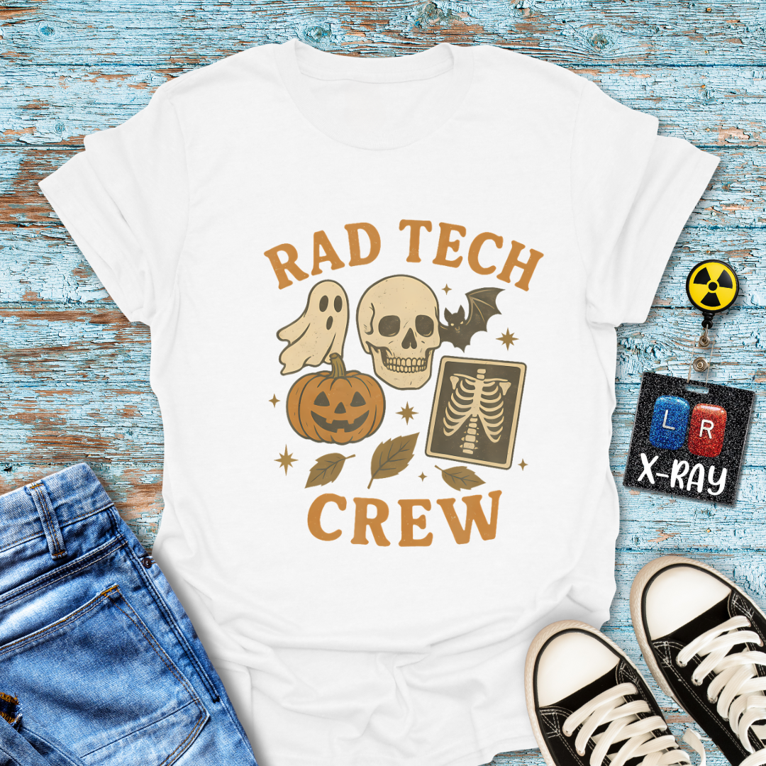 "Spooky Rad Tech Crew" T-Shirt